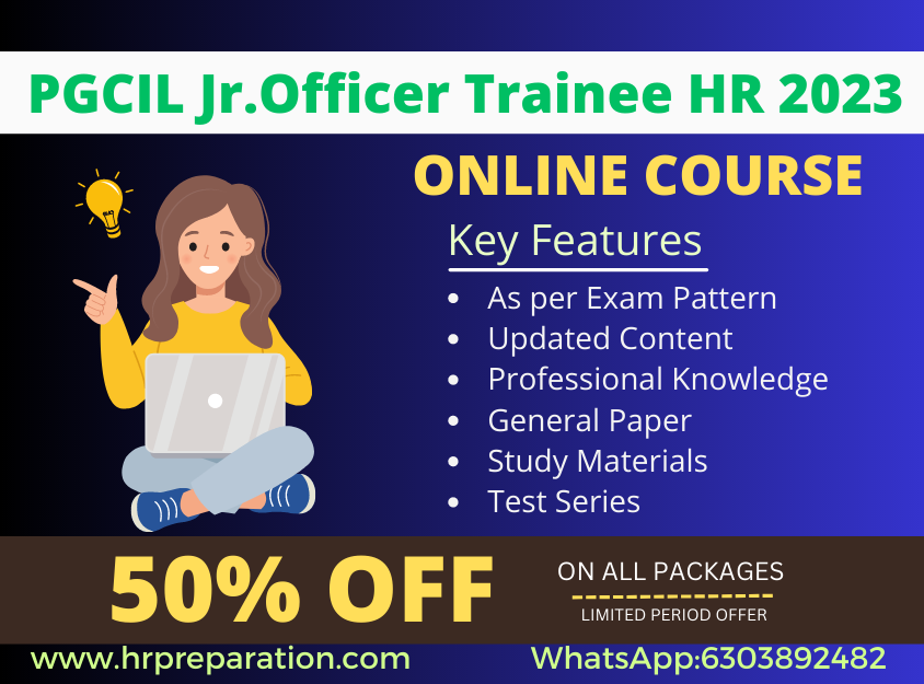 PGCIL Jr Officer online Course