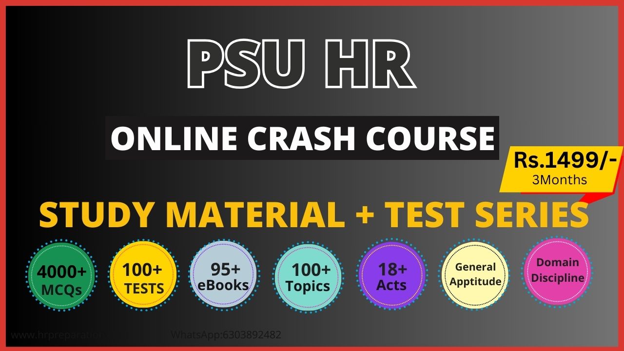PSU HR Exam Online Course